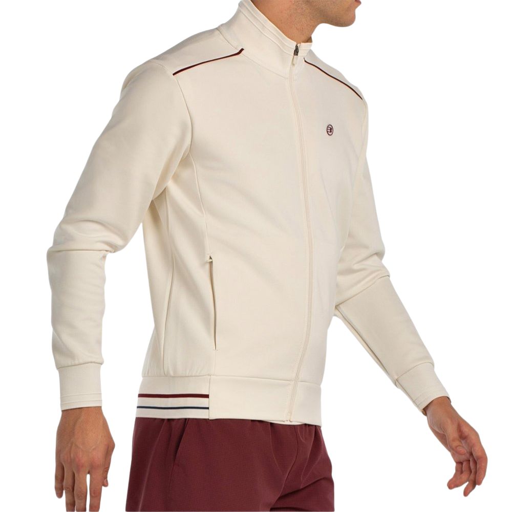 Bullpadel Sweatshirt Abadin Heren Ecru Rechts