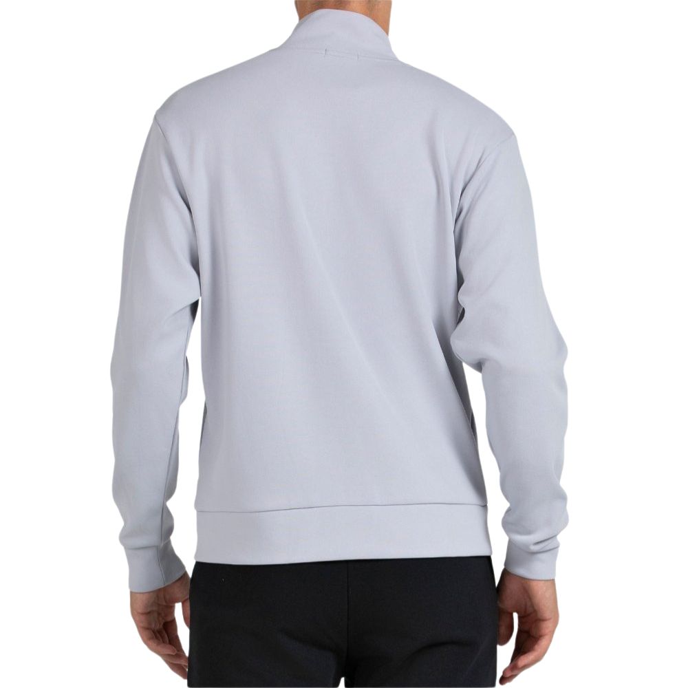 Bullpadel Sweatshirt Breen Heren Grijs Achterkant