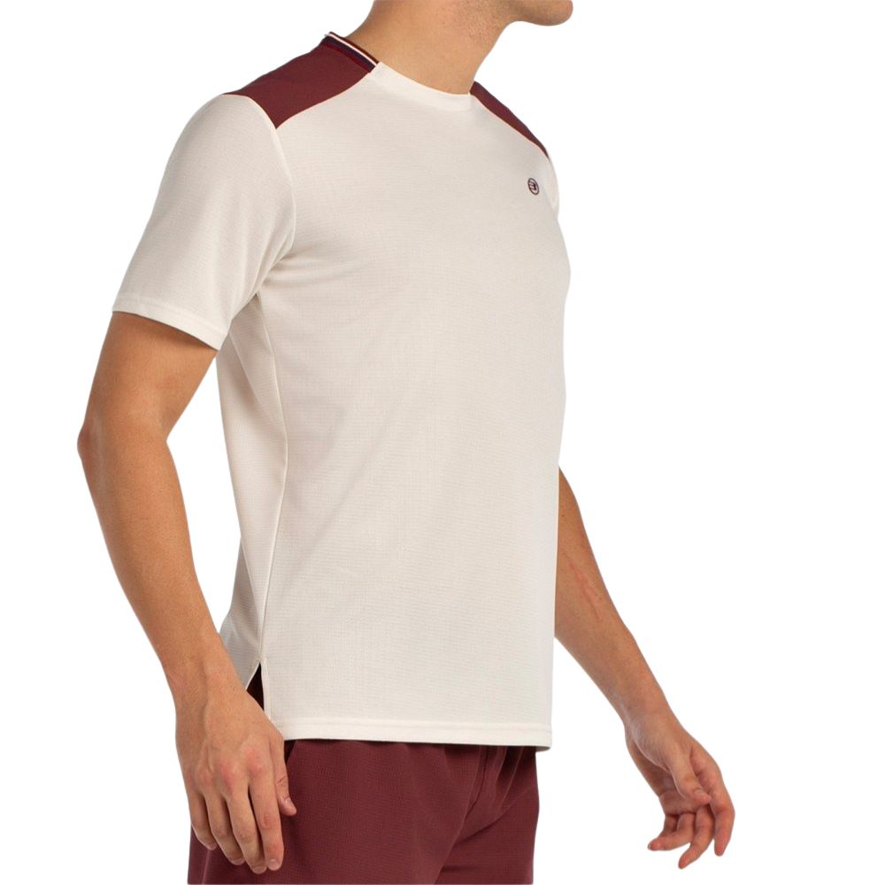Bullpadel T-Shirt Acrux Heren Wit Rechts