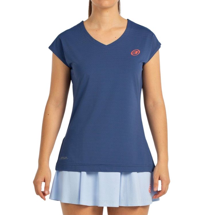 Bullpadel T-Shirt Covelo Damen Blau