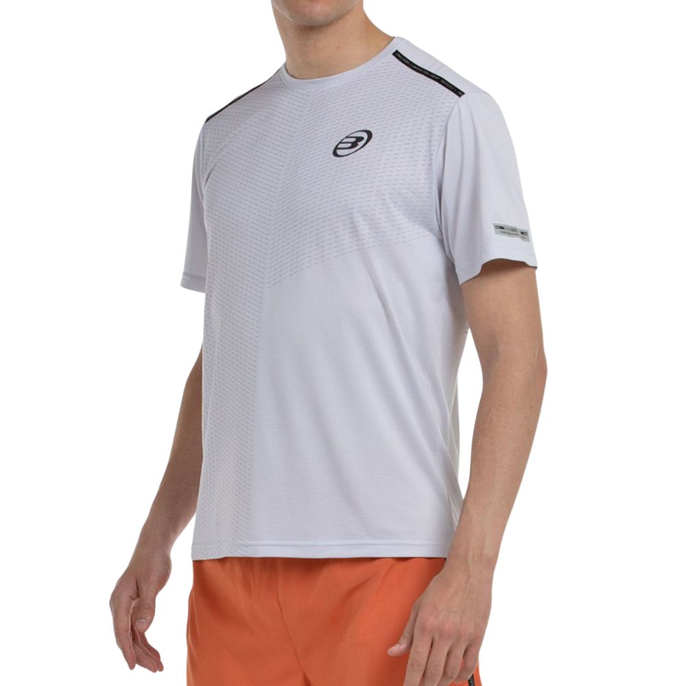 Bullpadel T-shirt Mesia Heren Grijs Voorkant