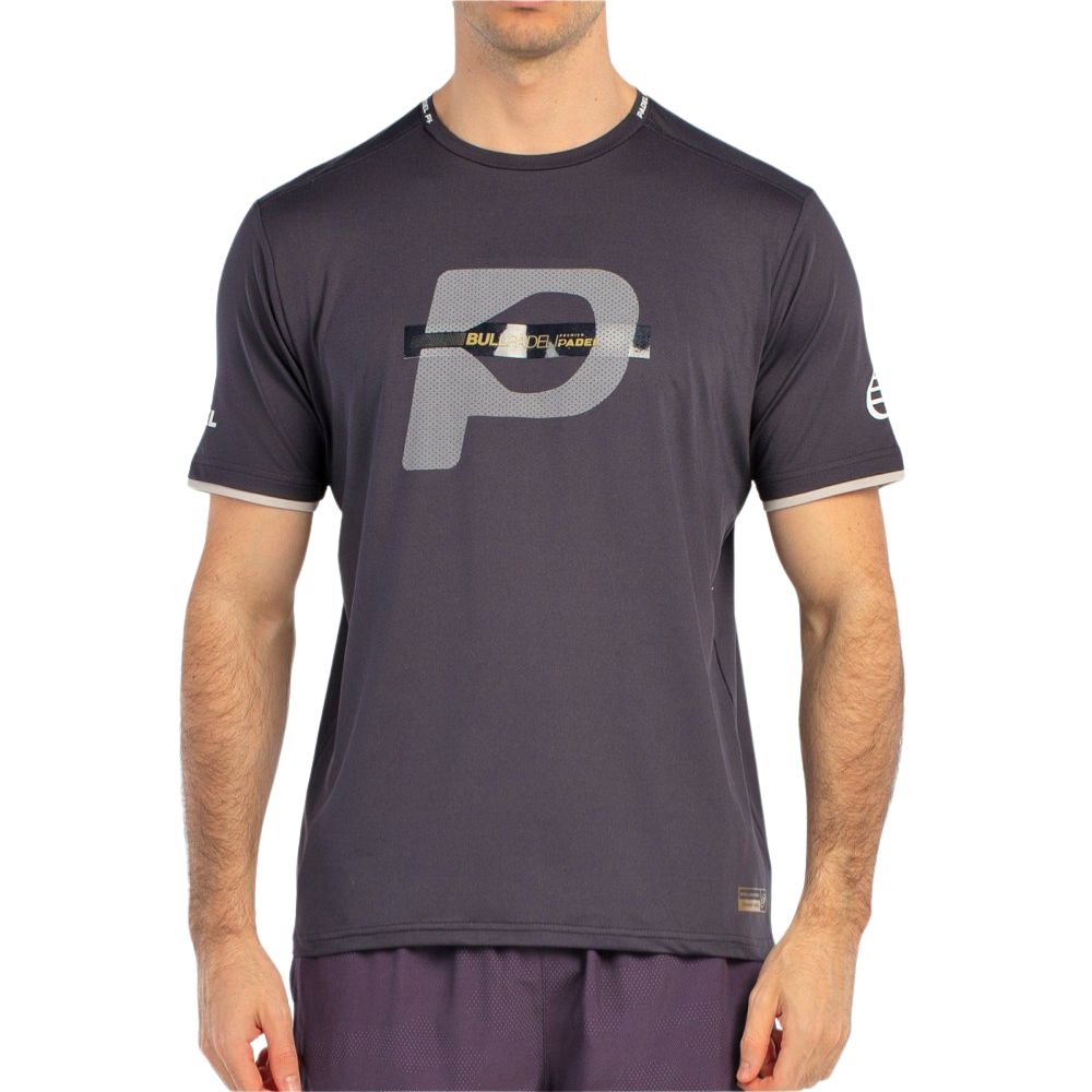 Bullpadel T-shirt Bises Heren Carbon