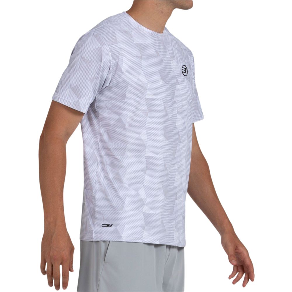 Bullpadel T-shirt Macondo Heren Wit Zijkant
