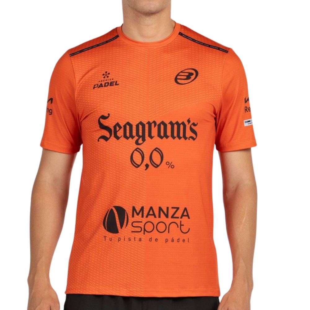 Bullpadel T-shirt Mesia PN Heren Oranje