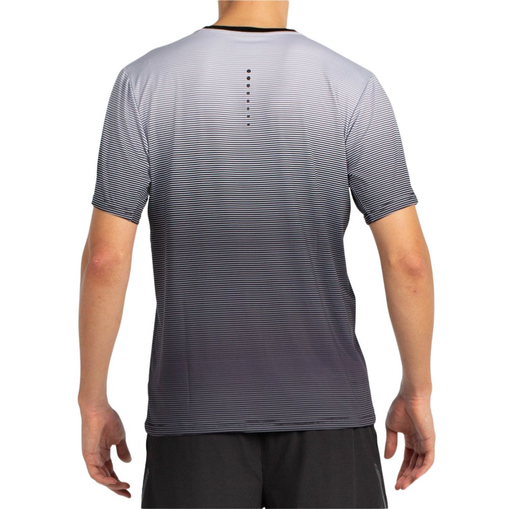 Bullpadel T-shirt Musica Heren Grijs Achterkant
