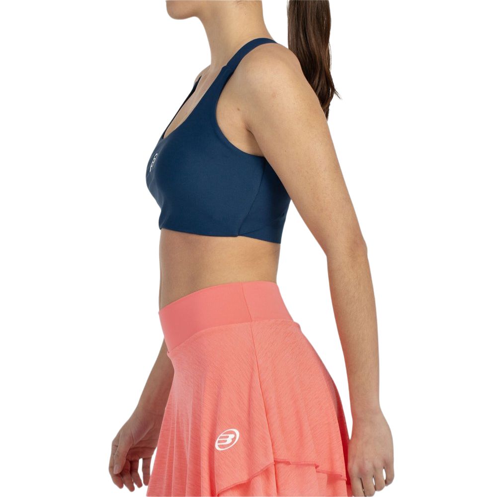 Bullpadel Tank Top Eleve 25V Dames Blauw Zijkant