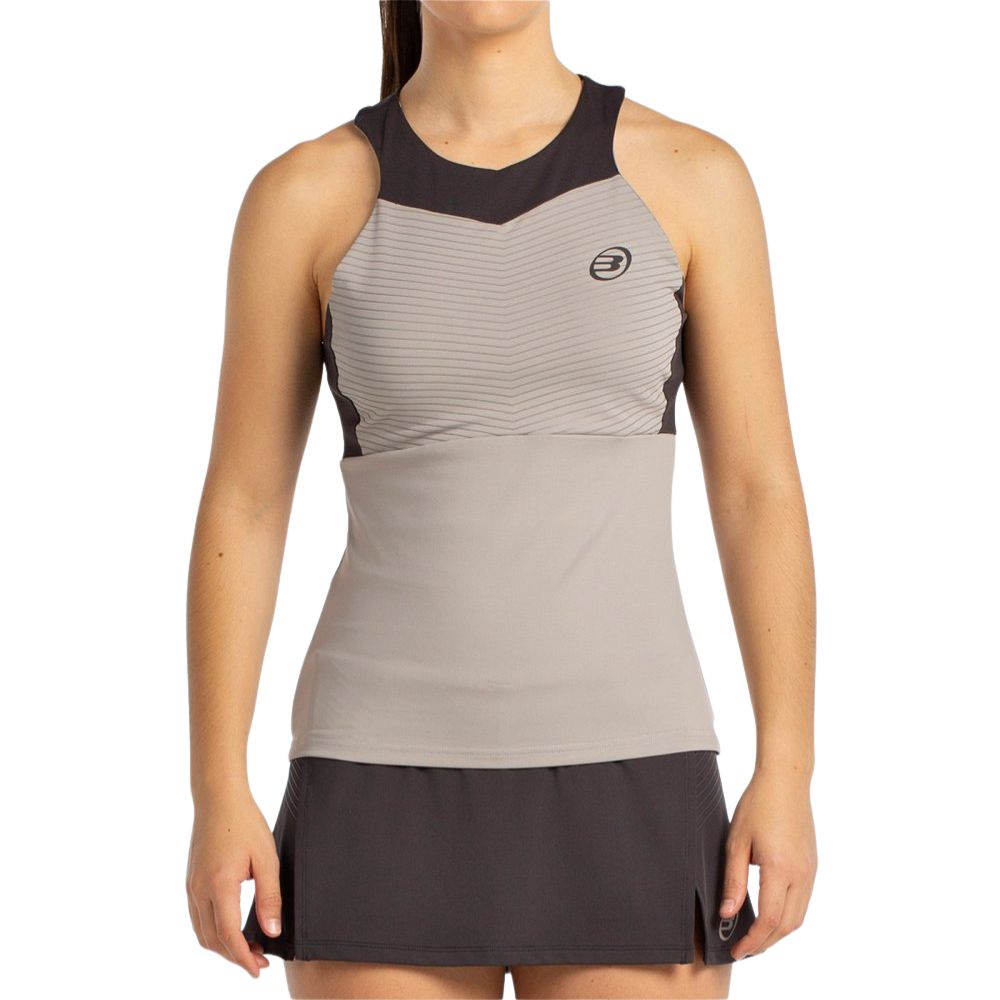Bullpadel Tank Top Erare Dames Grijs Voorkant