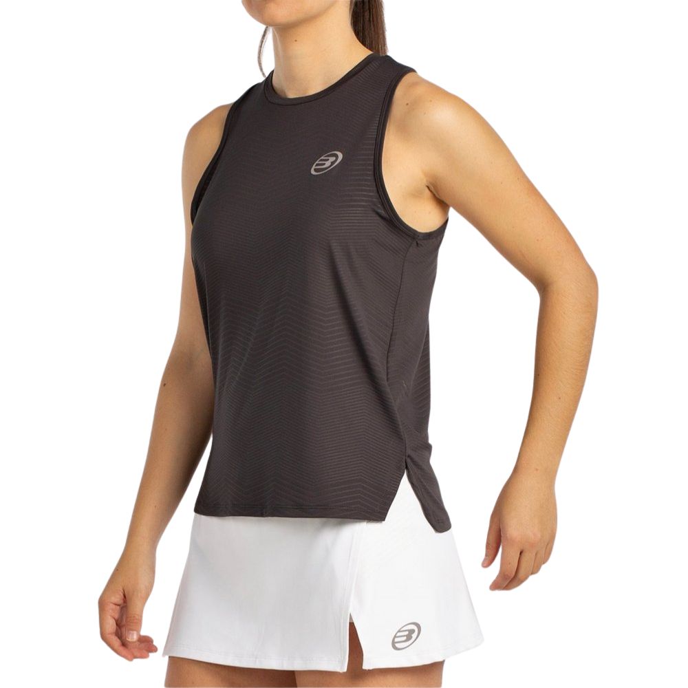 Bullpadel Tank Top Etilo Dames Zwart Links