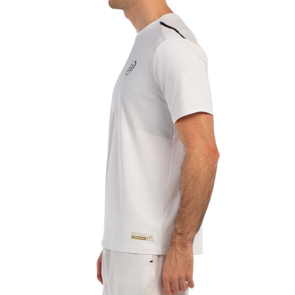 Bullpadel Shirt Buque Padel Herren Weiß