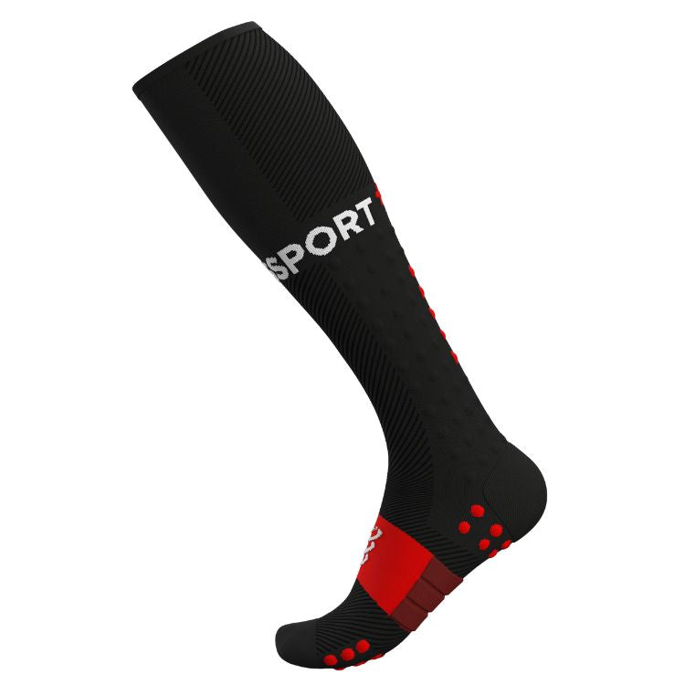 Compressport Socken, Unisex, Schwarz
