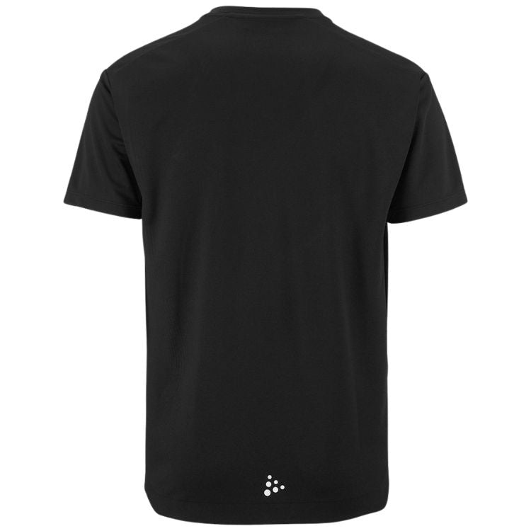 Craft T-Shirt Evolve Structured Jersey Heren Zwart