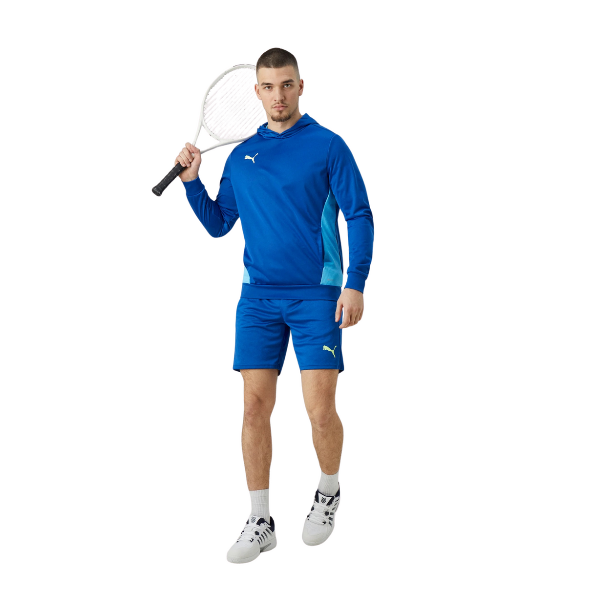 Puma Individual Padel Hoody Heren Blauw