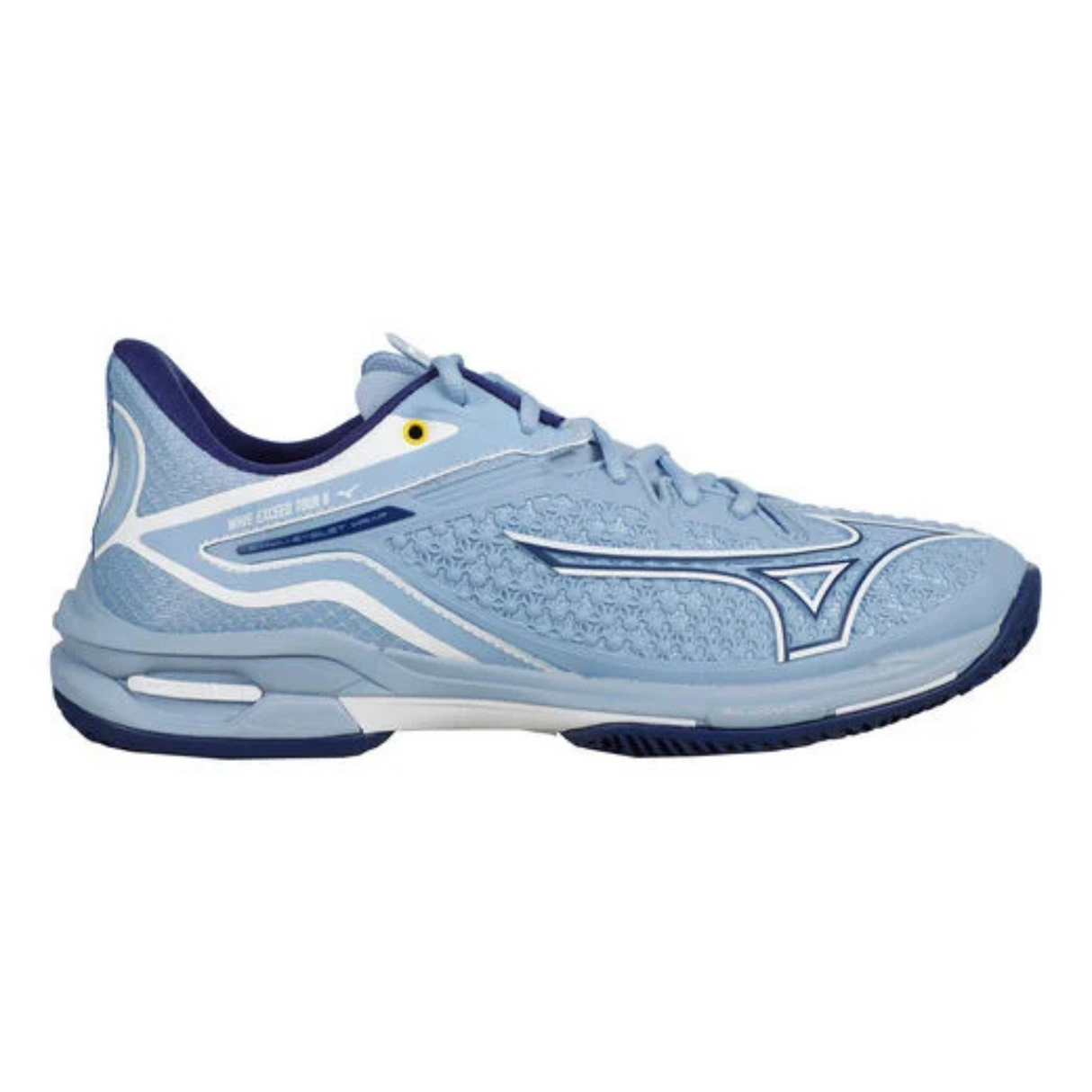 Mizuno Tennisschuh Padelschuh Wave Exceed Tour 6 CC Damen Blau