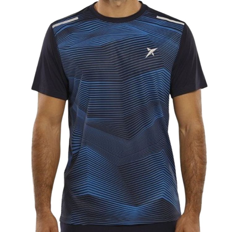 Drop Shot T-Shirt Crewneck Shirt JMD Rush Azul Herren Blau