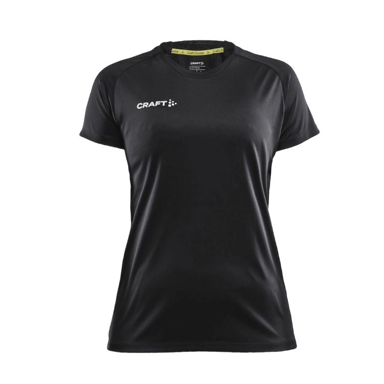Craft Tee Evolve T-Shirt Damen Schwarz