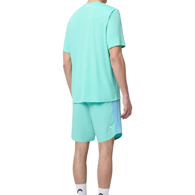 Head T-shirt Slice 2 Heren Turquoise