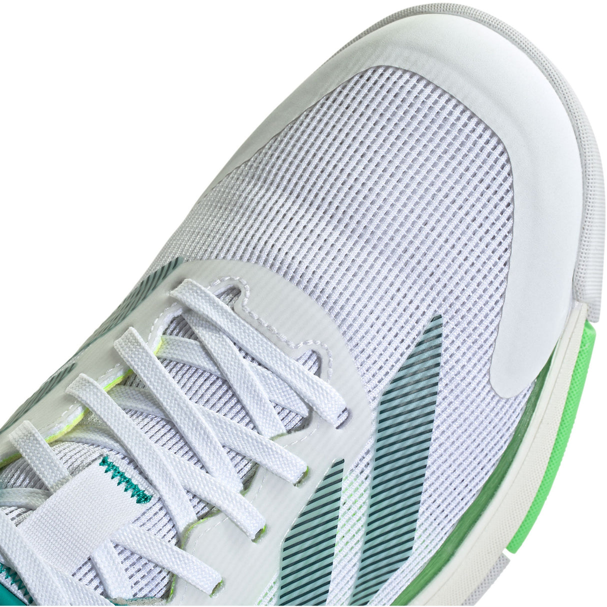Adidas Crazyquick LS Padelschuhe für Herren in Weiß und Grün