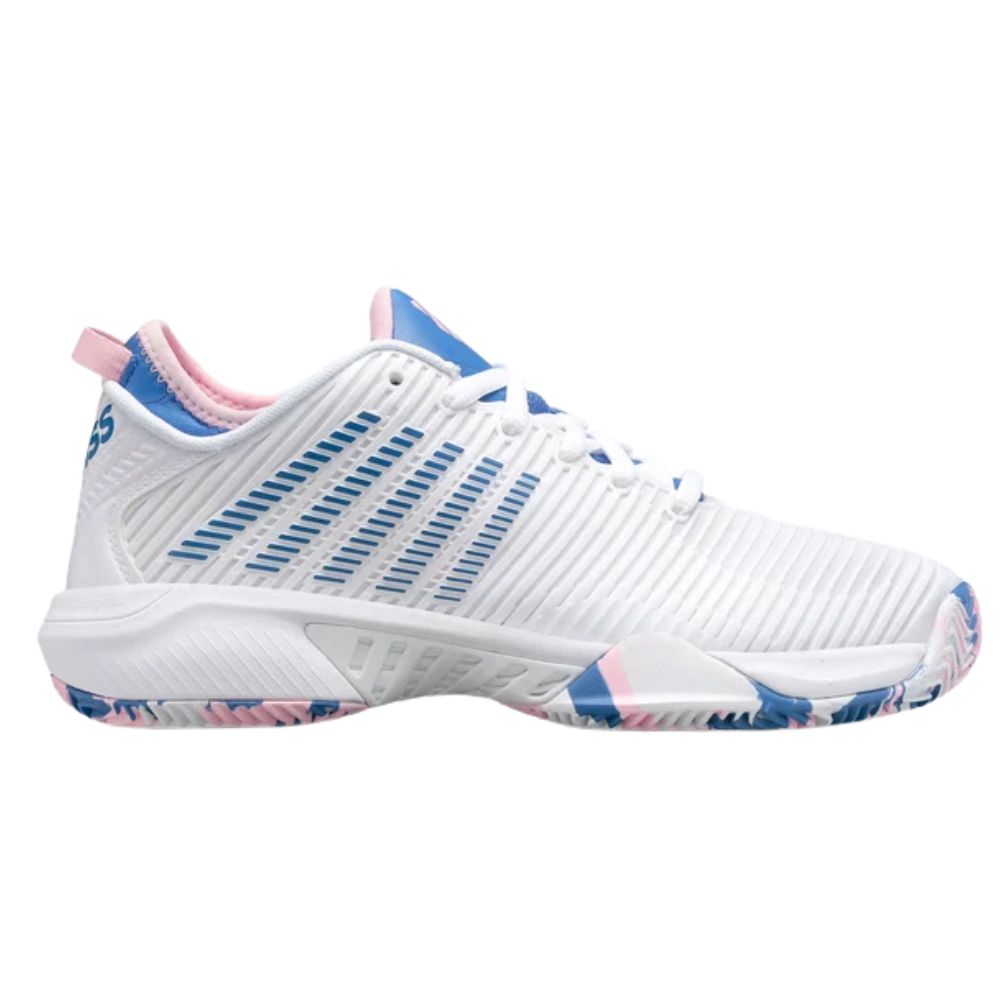 K-Swiss Hypercourt Supreme HB Dames Wit Buitenkant