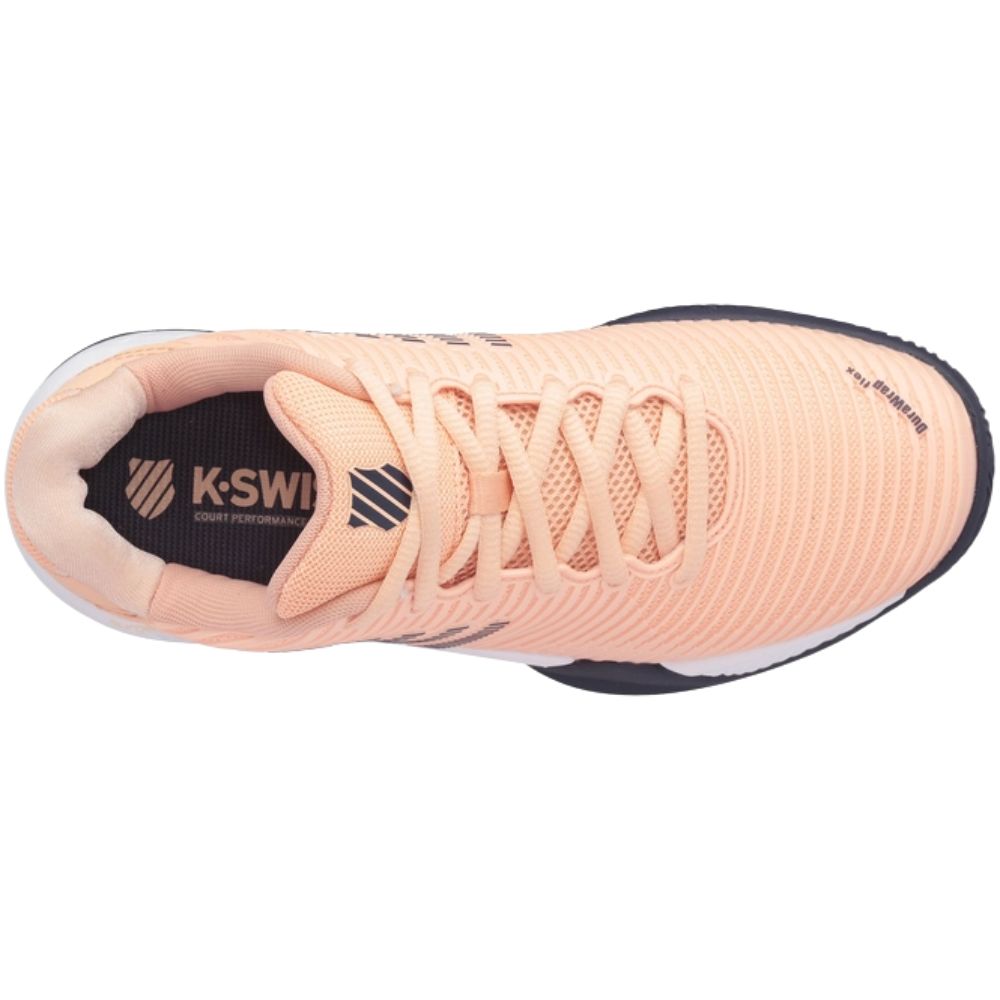 K-Swiss Tennisschoen Hypercourt Express 2 HB Dames Oranje Bovenkant
