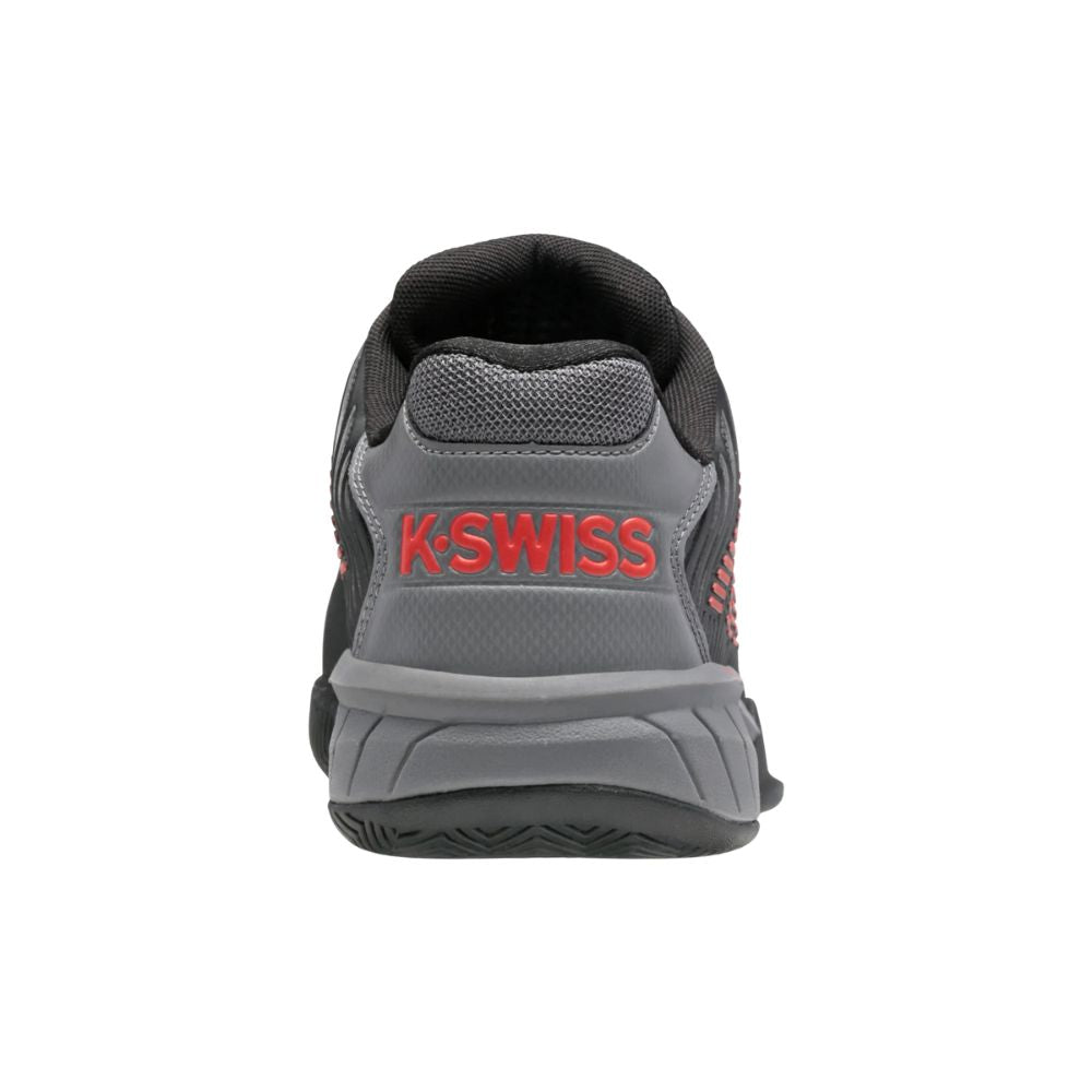 K-Swiss Tennisschoen Padelschoen Hypercourt Express 2 Heren Zwart Grijs Achterkant