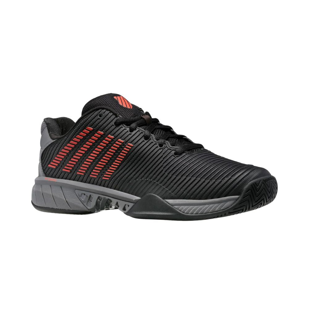 K-Swiss Tennisschoen Padelschoen Hypercourt Express 2 Heren Zwart Grijs Zij