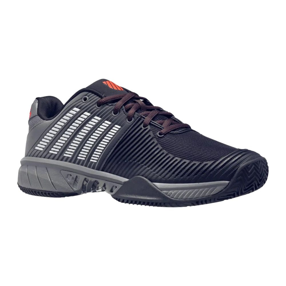 K-swiss Tennisschoen Padelschoen Expres Light 2 HB Grijs Zwart Zijkant
