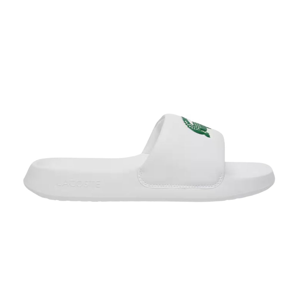 Lacoste Slippers Serve Slide 1.0 Heren Wit Groen