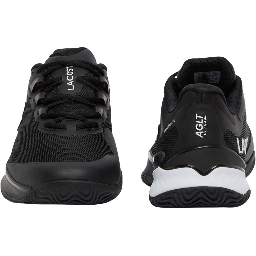 Lacoste Tennisschoen AG-LT Ultra Clay Heren Zwart Achterkant