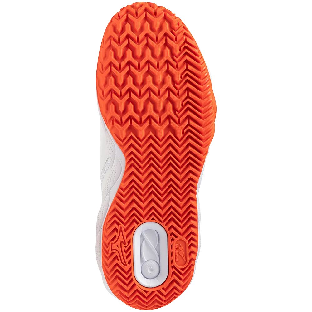 Mizuno Tennisschoen Padelschoen Wave Enforce Court 2 CC Dames Wit Onderkant