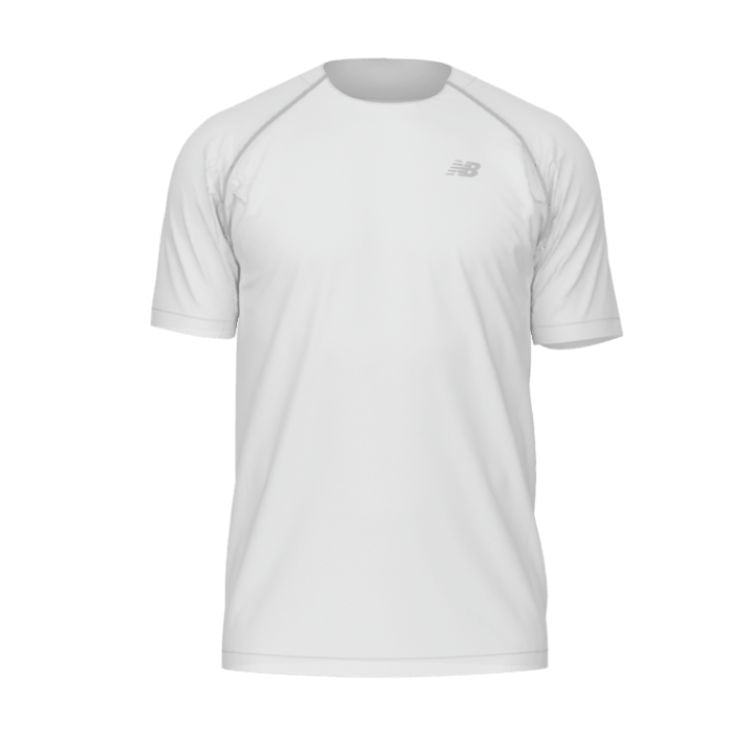 New Balance T-Shirt Tournament Herren Weiß