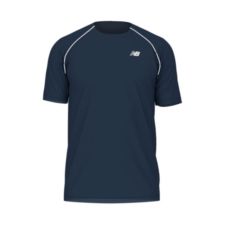 New Balance T-Shirt Athletics Herren Marineblau