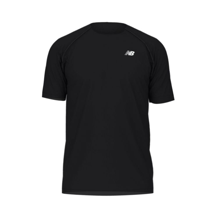 New Balance T-Shirt Athletics Herren Schwarz