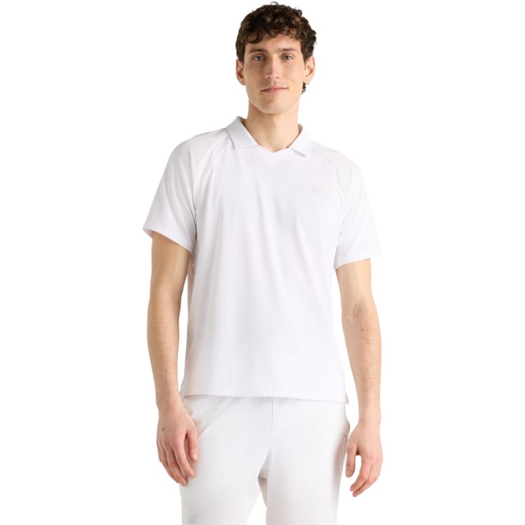 New Balance Polo Tournament Novelty Heren Wit