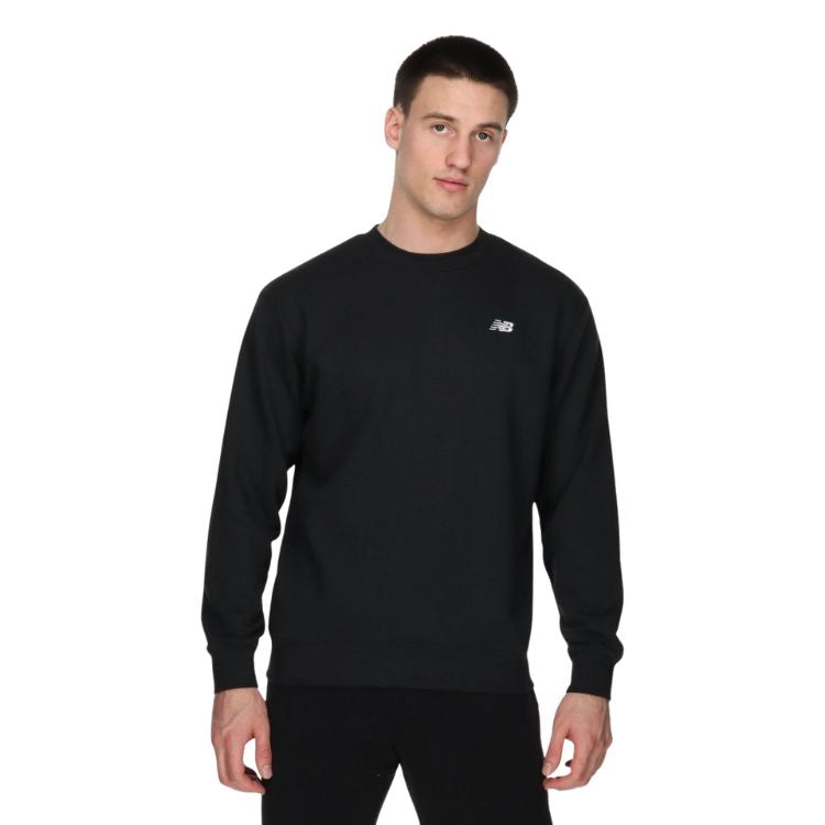 New Balance Pullover Sport French Terry Schwarz