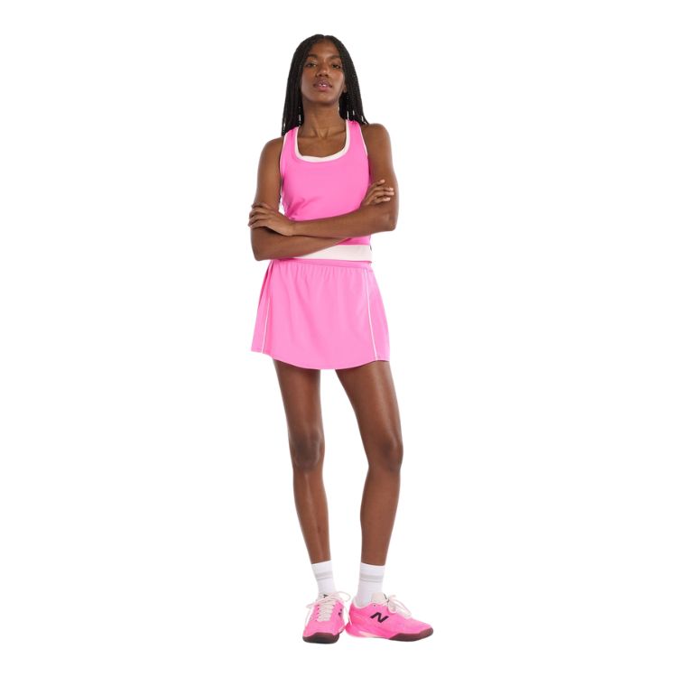 New Balance Tanktop Tournament Novelty Dames Roze