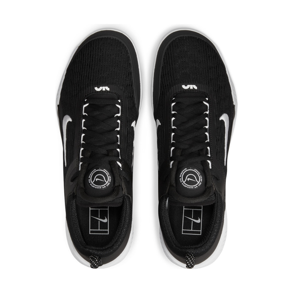 Nike Zoom Court NXT Cly Heren Zwart Bovenkant
