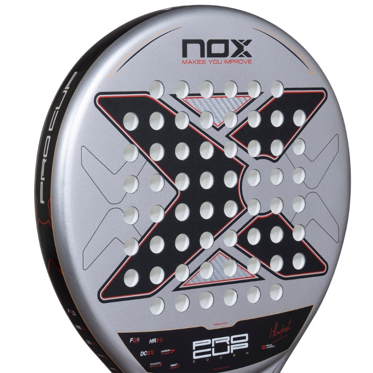 Nox Padelracket Pro Cup Rough Miguel Lamperti 2027