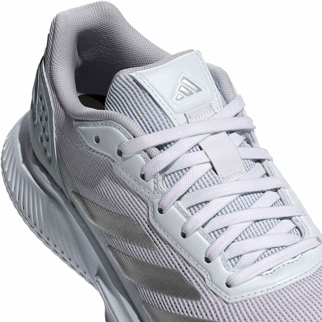 Adidas Courtquick Padelschuh Damen Weiß Silber