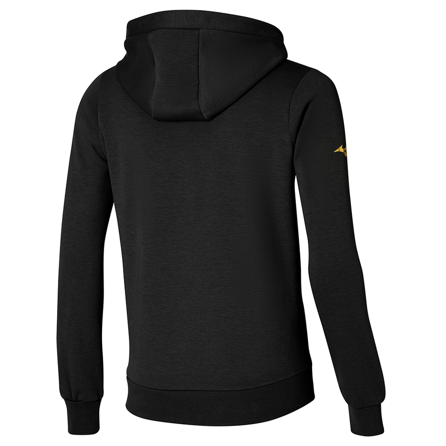 Mizuno Athletics Graphic Hoody Herren Schwarz