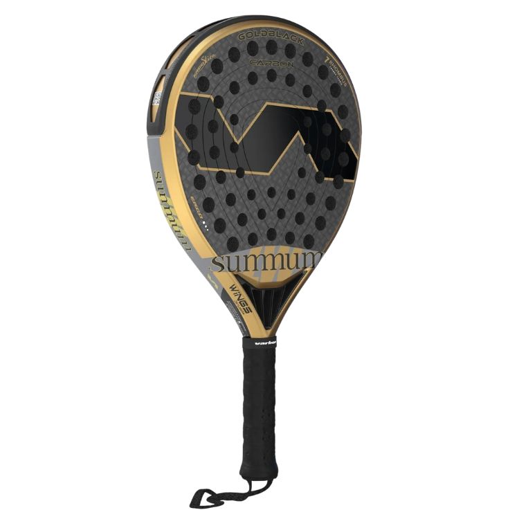 Varlion Padelracket Summum Carbon Gold Black Testracket Outlet