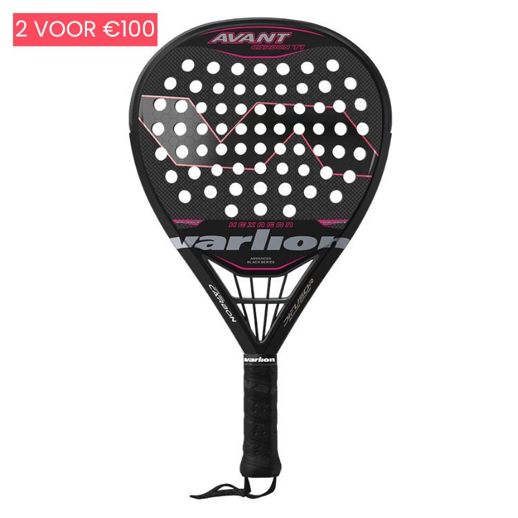 Varlion Padelschläger Avant Carbon TI Diffusor Schwarz