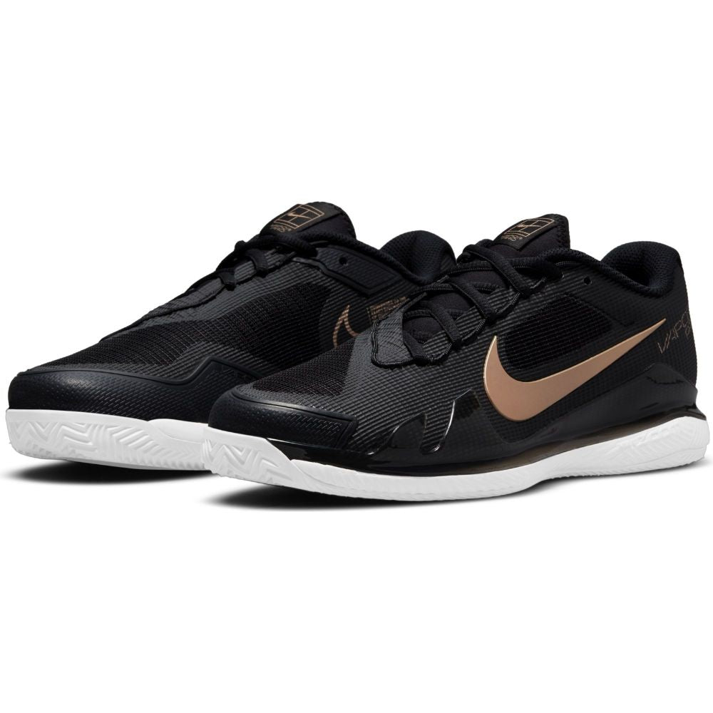 W Nike Zoom Vapor Pro Cly Dames Zwart Neus