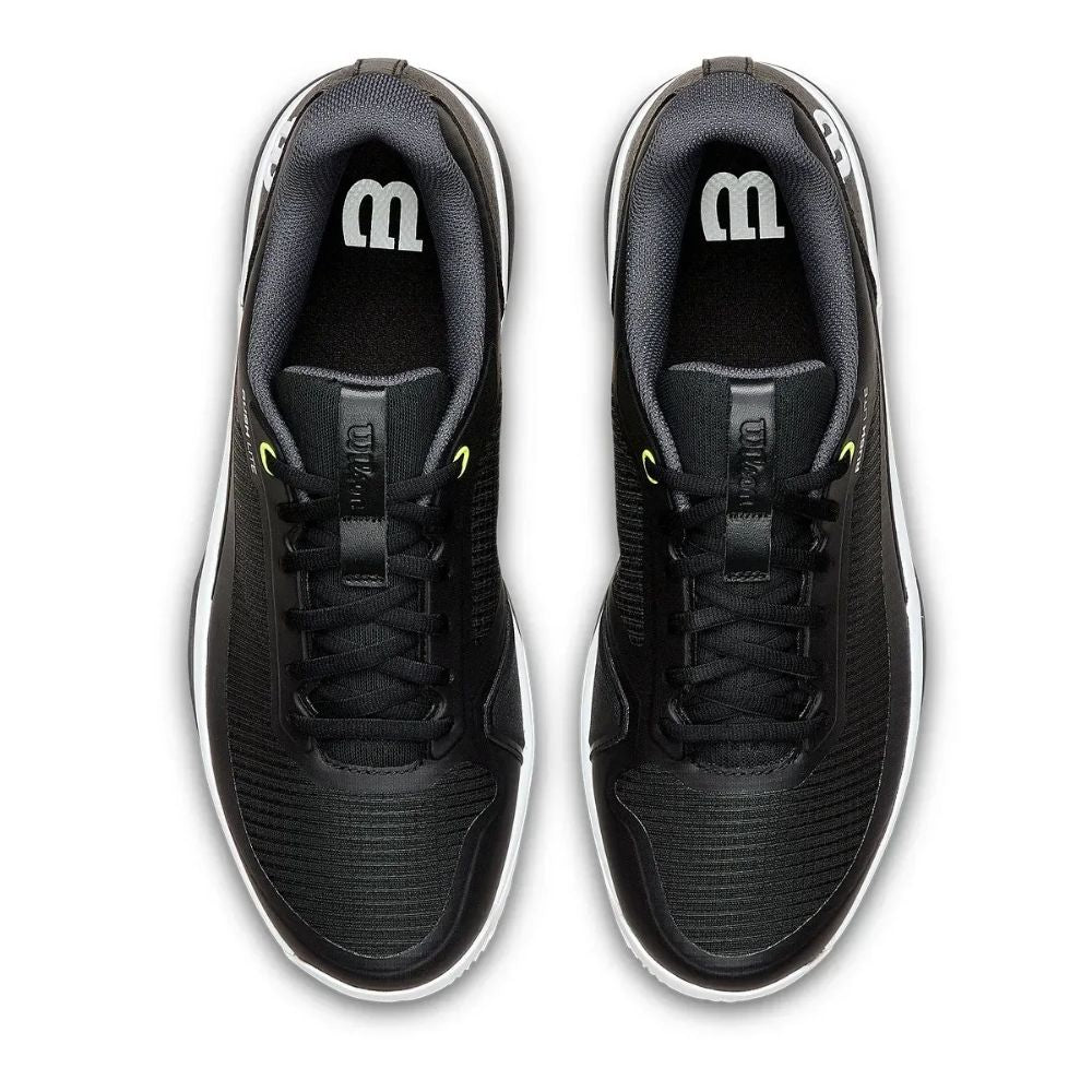 Wilson Tennisschuh Padelschuh Rush Lite 5 Clay Herren Schwarz