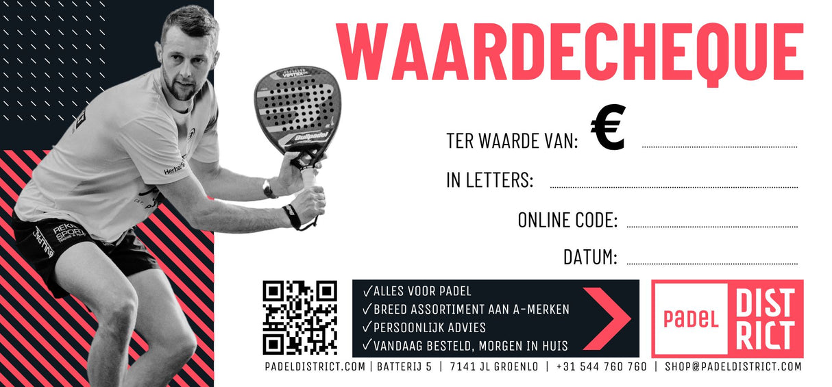 Padeldistrict Geschenkgutschein