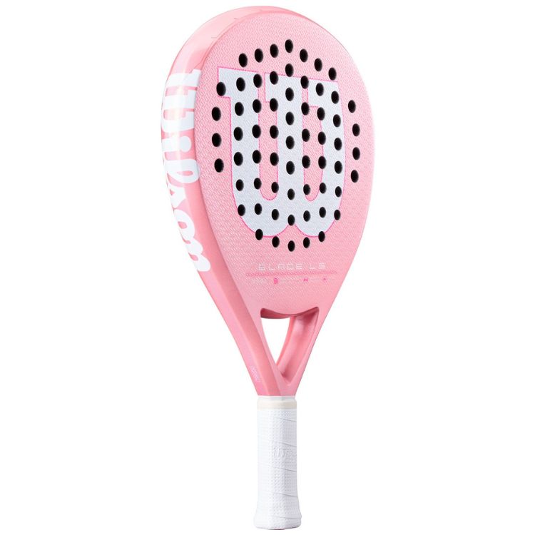 Wilson Padelracket Blade LS V4 Rosa Voorkant Zijkant