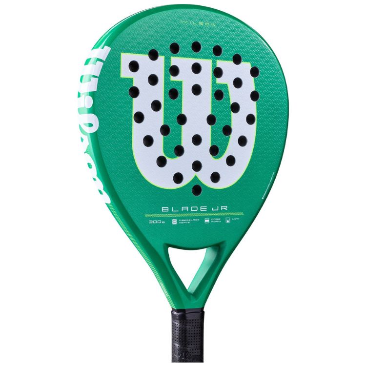 Wilson Padelracket Blade Junior Voorkant Zijkant