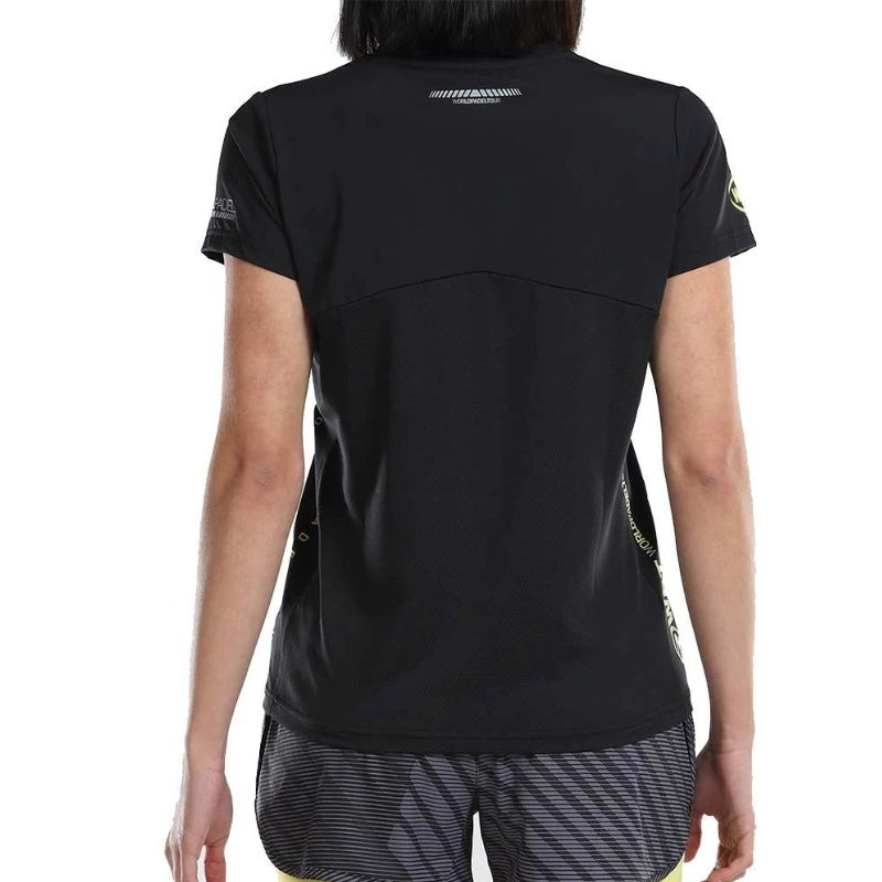 Bullpadel-Shirt Lama Damen Schwarz