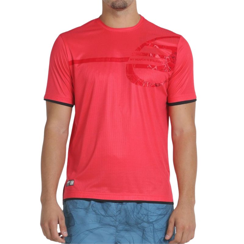 Bullpadel Shirt Coci Padel Herren Pink