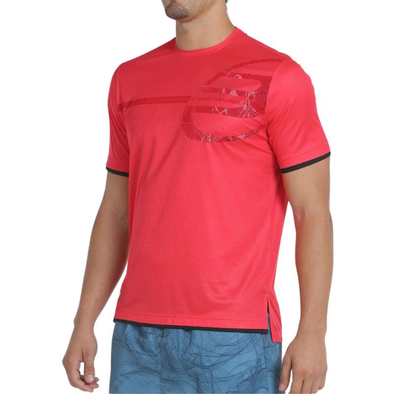 Bullpadel Shirt Coci Padel Herren Pink