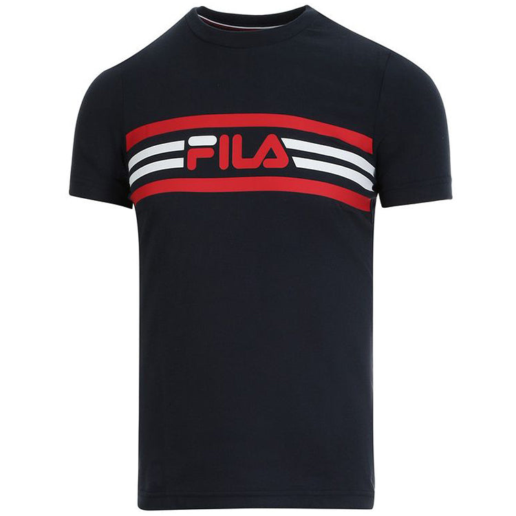 Fila T-Shirt Nicky Junior Navy Rood Wit